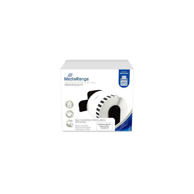 MediaRange Continuous Paper Label, For MediaRange Continuous Paper Label, For